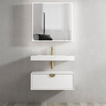 Load image into Gallery viewer, Moonlight White Wall Hung Cabinet
