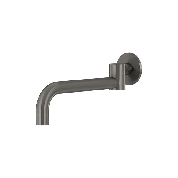 Round Swivel Wall Spout - Shadow Gunmetal