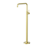 MECCA FREESTANDING BATH MIXER SQUARE SHAPE BRUSHED GOLD