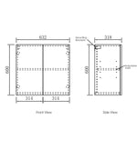 Load image into Gallery viewer, Laundry Kit 1305B Byron/Bondi Black Oak with Pure White Top
