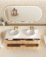 Load image into Gallery viewer, Byron Fluted with Stone Top
