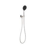 Load image into Gallery viewer, PROJECT ROUND SHOWER ON BRACKET 4 STAR RATING BRUSHED NICKEL

