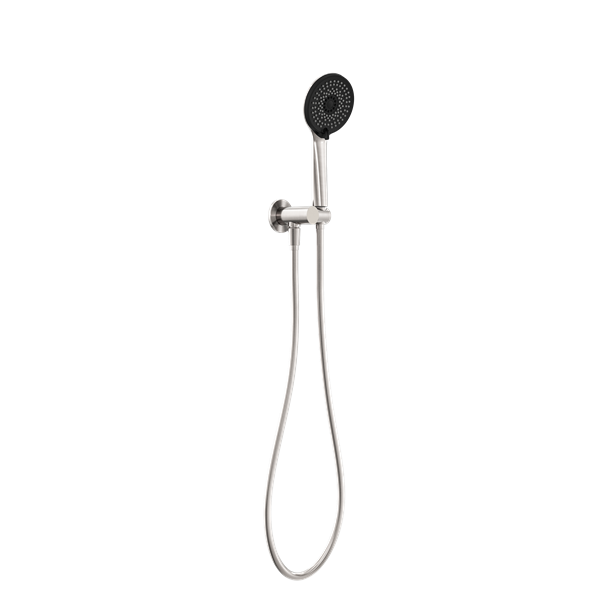 PROJECT ROUND SHOWER ON BRACKET 4 STAR RATING BRUSHED NICKEL