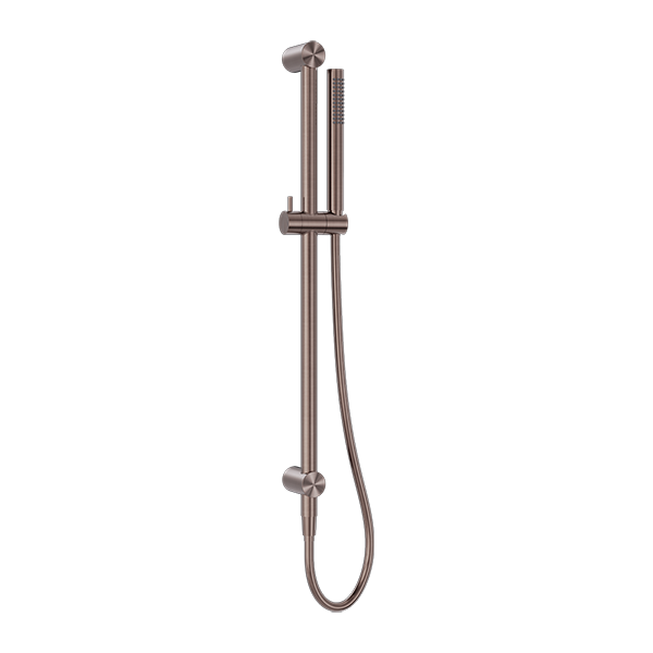 Zen SS316L Shower Rail Brushed Bronze