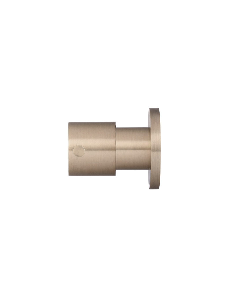 Round Quarter Turn Wall Top Assemblies - Champagne