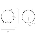 Load image into Gallery viewer, LED Bondi 800mm Mirror
