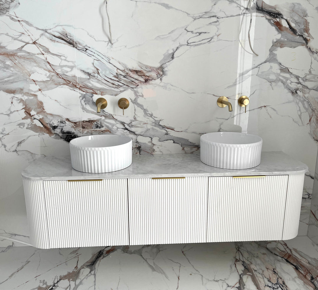 Bondi White with Stone Top