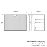 Load image into Gallery viewer, Marlo with Stone Top
