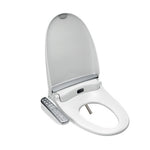 Load image into Gallery viewer, Grande Wall Hung Toilet with Englefield Bidet Seat Side Control Panel
