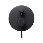 Load image into Gallery viewer, LUCID PIN Series Round Black Wall Mixer Diverter(color up)

