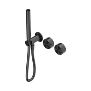 Serenity Progressive Shower System With Metal Handle And Slim Shower Gun Metal