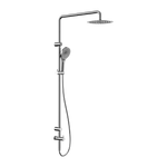 Load image into Gallery viewer, MECCA CARE 25MM GRAB RAIL 900MM TWIN SHOWER SET CHROME
