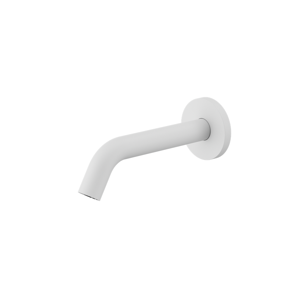 MECCA WALL MOUNT SENSOR TAP 80MM PLATE MATTE WHITE