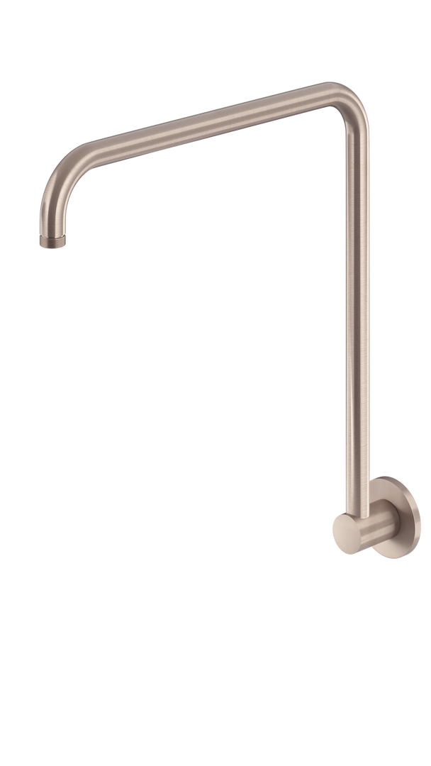 Square Overhead Shower Arm - Champagne