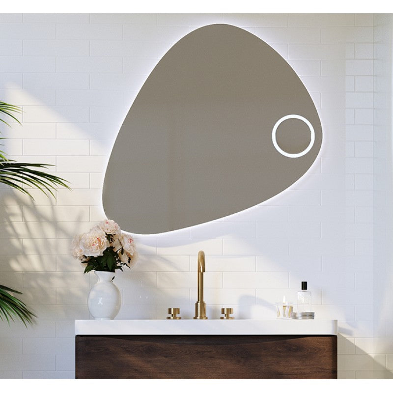 Triangolo LED Bathroom Wall Mirror