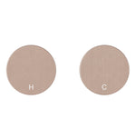 Load image into Gallery viewer, Circular Wall Taps - Champagne
