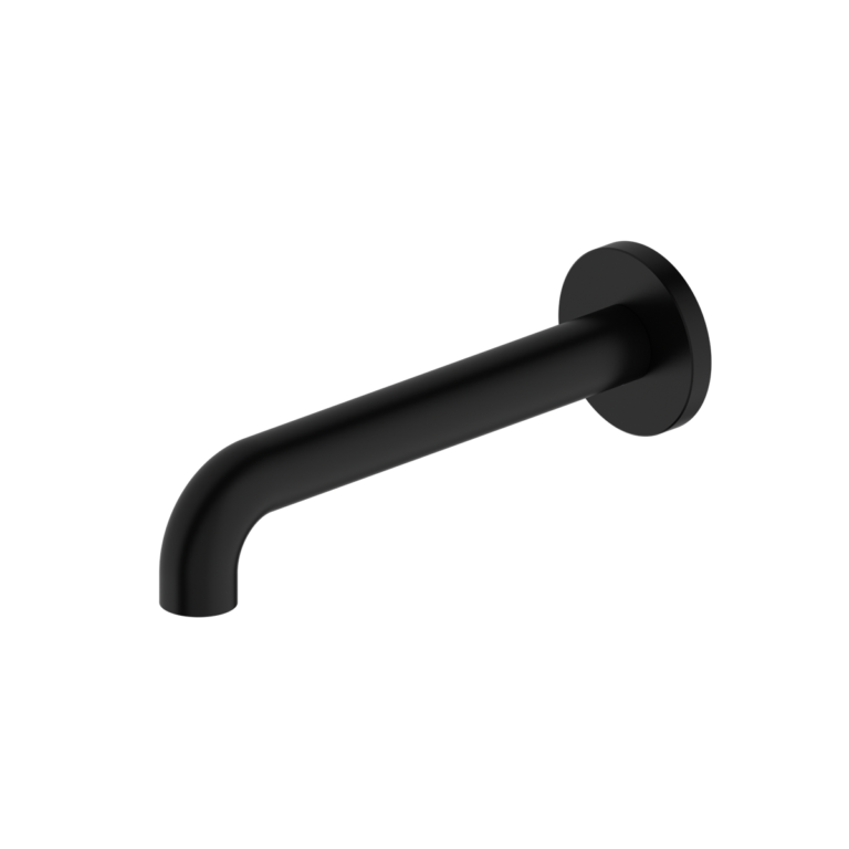 MECCA BASIN/BATH SPOUT ONLY 120MM MATTE BLACK
