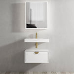 Load image into Gallery viewer, Moonlight White Wall Hung Cabinet
