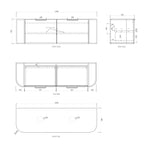 Load image into Gallery viewer, Bondi Woodland Oak Wall Hung Vanity
