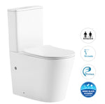Load image into Gallery viewer, Radiant Geberit Toilet Suite Slim Seat Matte White
