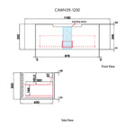 Load image into Gallery viewer, Hamilton Wall Hung Vanity
