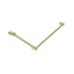 Load image into Gallery viewer, MECCA CARE 32MM DDA GRAB RAIL SET 45 DEGREE 750X900MM BRUSHED GOLD
