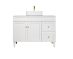 Load image into Gallery viewer, Harold Federation Freestanding Vanity Matte White
