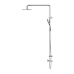 Load image into Gallery viewer, MECCA CARE 25MM GRAB RAIL 900MM TWIN SHOWER SET CHROME
