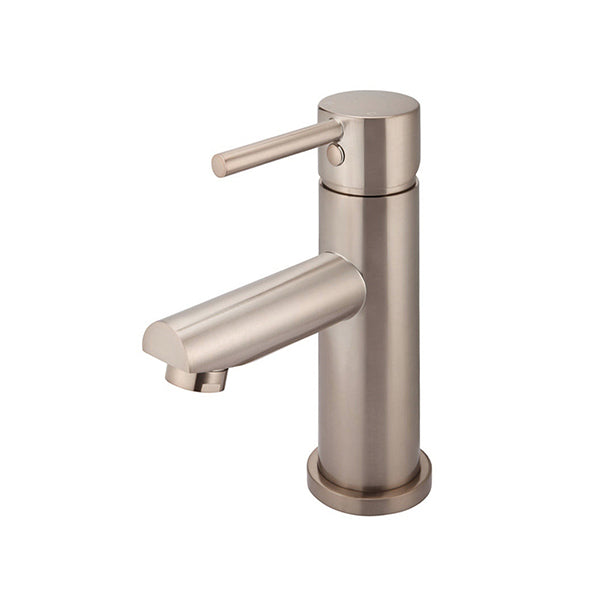 Round Basin Mixer - Champagne
