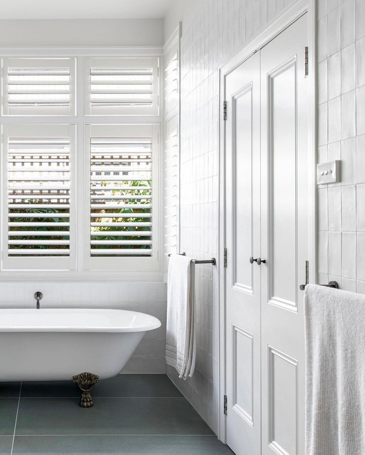 Round Double Towel Rail 900mm - Shadow
