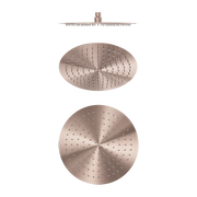 Zen SS316L 300mm Round Shower Head Brushed Bronze