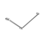 Load image into Gallery viewer, MECCA CARE 32MM DDA GRAB RAIL SET 45 DEGREE 750X900MM CHROME
