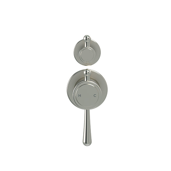 Harrington Shower divertor mixer color finished parts - PVD Brushed Nickel