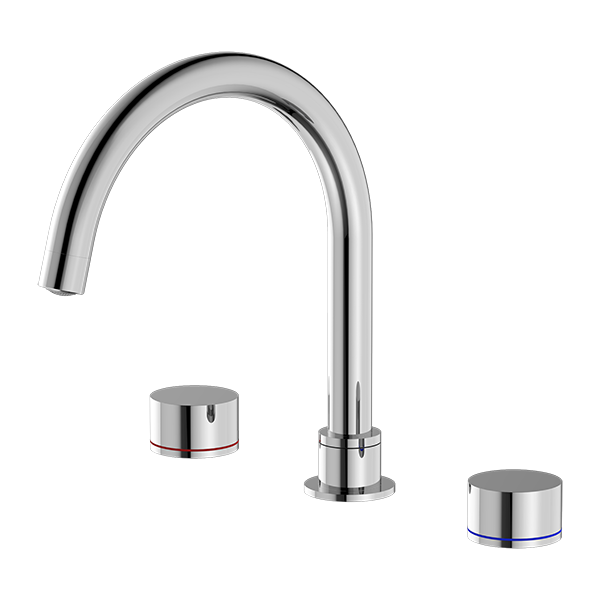 KARA BATH SET CHROME
