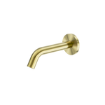 Load image into Gallery viewer, MECCA WALL MOUNT SENSOR TAP 80MM PLATE BRUSHED GOLD
