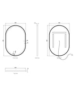 Load image into Gallery viewer, LED Noosa Metal Frame Mirror
