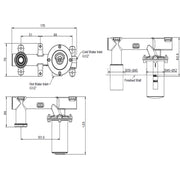 Single Handle Inwall Valve