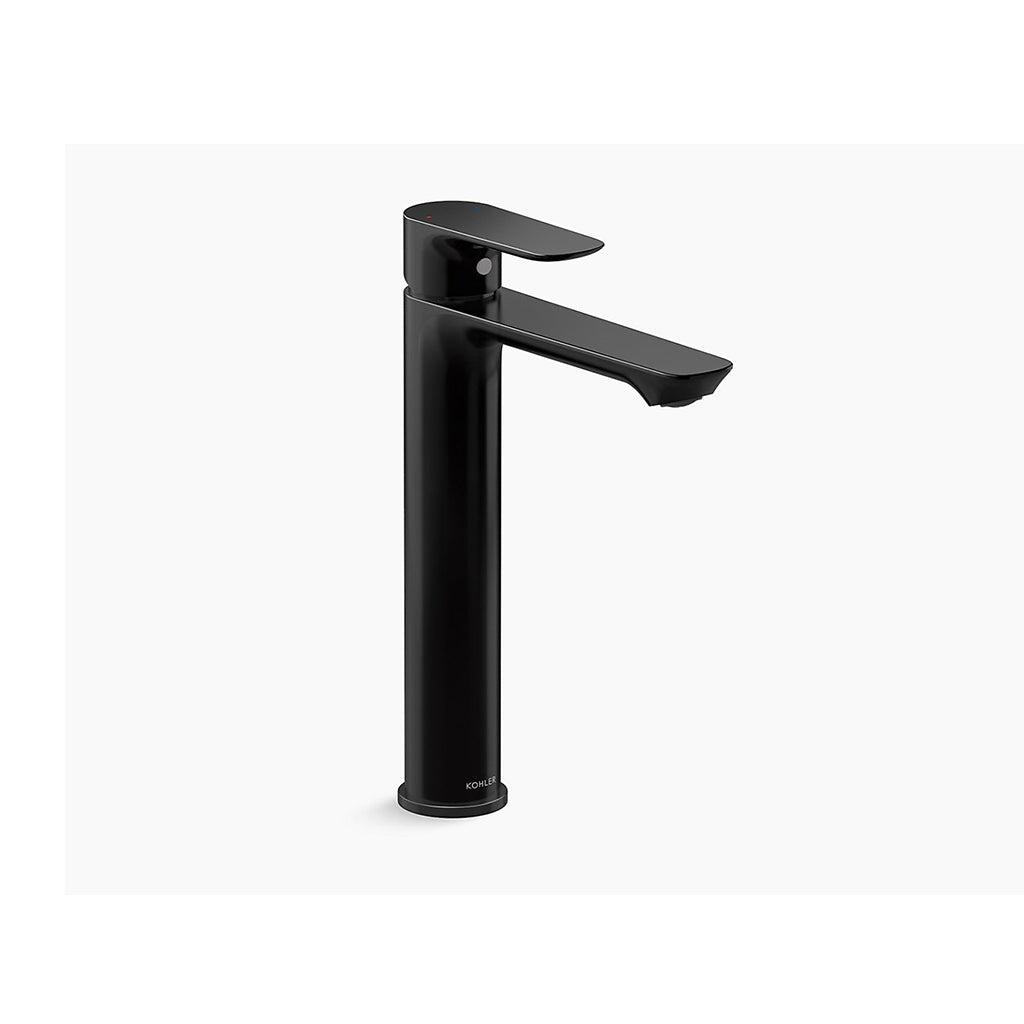 Aleo Tall Basin Mixer Black