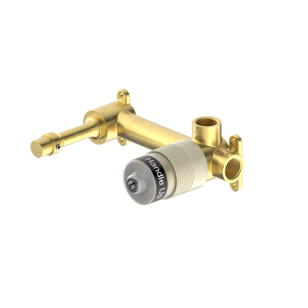 PREMIUM 35MM UNIVERSAL WALL BASIN/BATH MIXER HANDLE UP BODY ONLY