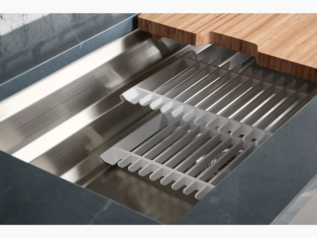 Prolific  44" undermount single-bowl workstation kitchen sink