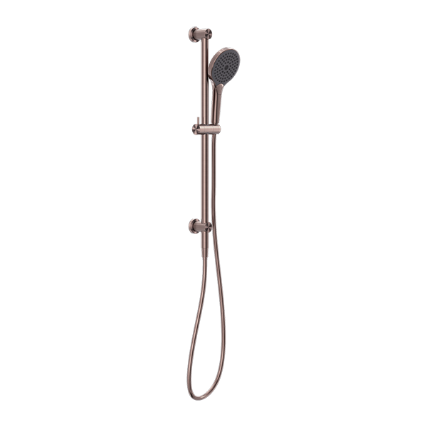 OPAL SHOWER RAIL WITH AIR SHOWER II BRUSHED BRONZE