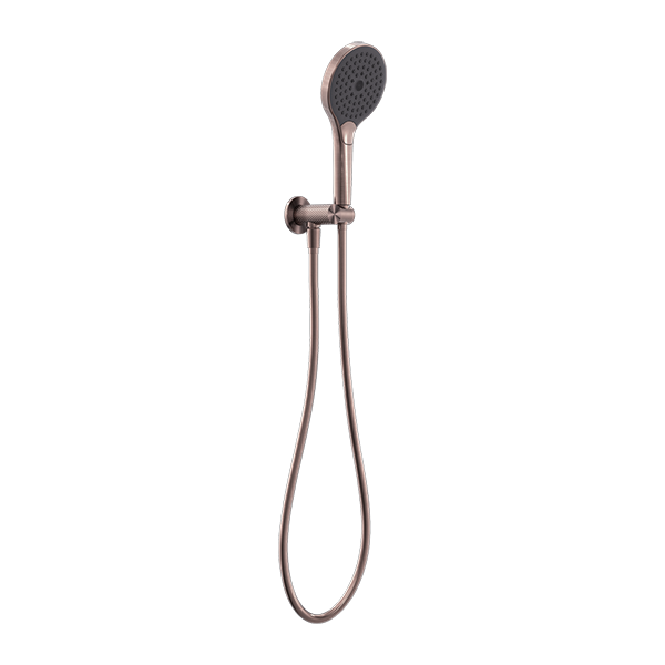 OPAL SHOWER ON BRACKET WITH AIR SHOWER II BRUSHED BRONZE