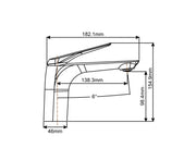 AU Series Black Basin Mixer