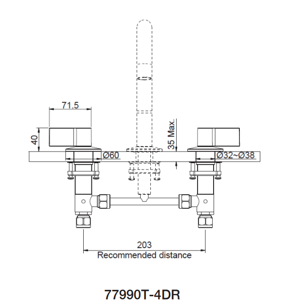 Components Top Assembly - Lever