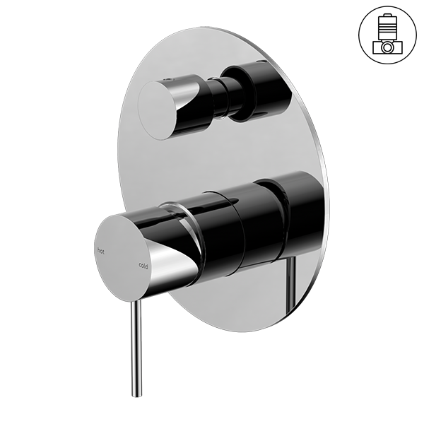 MECCA SHOWER MIXER WITH DIVERTOR CHROME