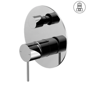 MECCA SHOWER MIXER WITH DIVERTOR CHROME