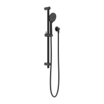 Load image into Gallery viewer, ROUND METAL PROJECT RAIL SHOWER MATTE BLACK
