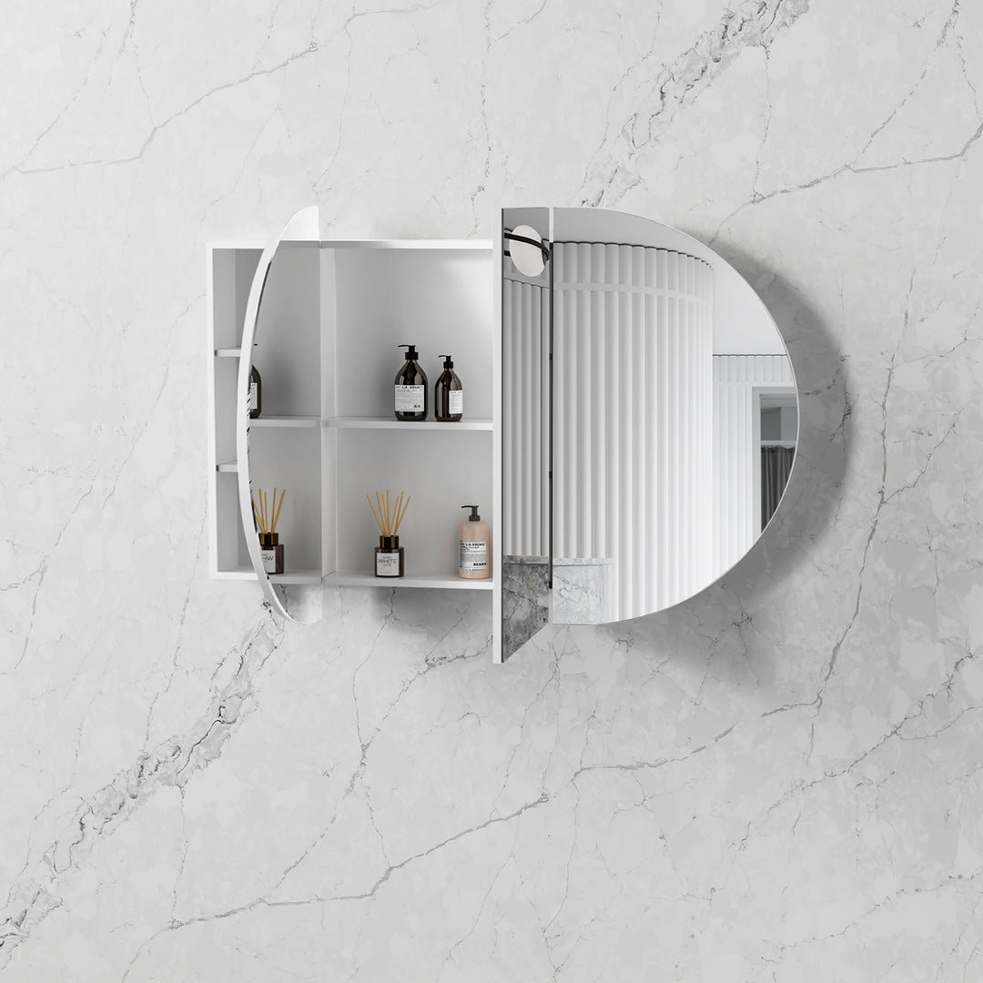 Bondi White Shaving Cabinet