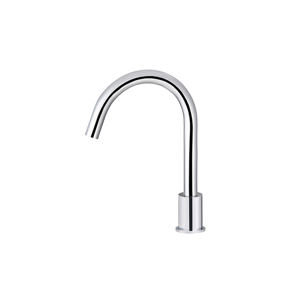 Round Hob Mounted Swivel Spout - Polished Chrome