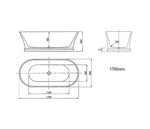 Load image into Gallery viewer, Hampton Freestanding Bath
